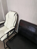 晨淘电脑椅弓形椅家用人体工学休闲电竞椅老板椅书桌办公椅可躺沙发椅 【乳胶款+头枕】 白色黑边 实拍图