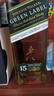 尊尼获加（JOHNNIE WALKER）绿方绿牌15年 苏格兰调和威士忌 洋酒 750ml 实拍图