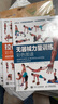 3册套 拉伸训练彩色图谱+肌肉力量训练彩色图谱+无器械力量训练彩色图谱 运动健身健美训练书健身书籍 正版正货 新华书店 实拍图
