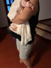 安迪兰婴儿腰凳背带宝宝多功能抱抱托轻便四季两用抱娃神器【墨金黑】 实拍图