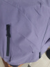 罗蒙（ROMON）冲锋夹克男女户外运动登山服连帽外套防风防水风衣紫色XL 实拍图