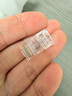 山泽 超五类网线水晶头 cat5e电脑千兆网络连接器 RJ45工程级8P8C超5类镀金水晶头 100个/盒 WL-5100 实拍图