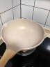 炊大皇  炒锅 麦饭石色不粘锅多功能少油烟炒菜锅平底30cm 电磁炉通用  实拍图
