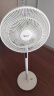 美的（Midea）【幸运草安睡风扇1S】家用轻音立式声控电风扇柔风遥控落地扇台式桌面小型大风量一级能效抗菌电扇 实拍图