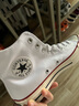 匡威（Converse）官方 1970S经典帆布男女休闲运动鞋白色162056C 162056C/白色 42.5 实拍图
