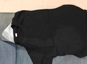 网易严选26新品10A抗菌纯棉短袖T恤新疆棉内搭圆领男女同款 短袖款-质感黑 【棉柔T3.0升级】 4XL 实拍图