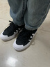 adidas NIZZA PLATFORM厚底增高运动帆布鞋男女阿迪达斯三叶草   一号黑/白   35.5 实拍图