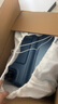 新秀丽（Samsonite）行李箱28英寸拉杆箱竖条纹大容量旅行箱包托运密码箱蓝色GU9 实拍图