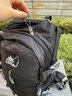 赛普登山包户外专业背包轻便旅行双肩包徒步轻量化背负系统 黑色-30升真实容量+可拆背负支架送防雨罩 实拍图