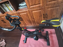 动感单车家用健身自行车室内静音运动器材骑车减肥成人锻炼蹬车机 【黑色】APP智联+仪表心率+支架 实拍图