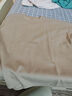 马登工装 美式复古重磅圆领珠地棉T恤宽松廓形半袖短袖五分袖男夏 卡其色（版型宽松） XL 实拍图