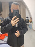 迪卡侬硬壳冲锋衣男女户外休闲登山徒步防风防水夹克风衣MH500外套 男款-曜石黑 S 实拍图