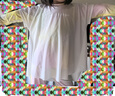 moodytiger【仙女家族】女童T恤长袖春夏款打底衫假两件轻薄凉感儿童防晒衣 晒单实拍图