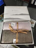 金号毛巾家纺简约素色两条装毛巾礼盒纯棉毛巾柔软吸水毛巾套装 实拍图