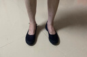 斯凯奇（Skechers）透气浅口单鞋舒适百搭通勤平底鞋一脚蹬休闲鞋工作鞋 实拍图
