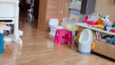 babycarebc马桶坐便器蹲便器儿童马桶仿真马桶坐便圈2-6岁宝宝便盆蒙因蓝 实拍图