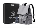 奥康（Aokang）双肩包大容量背包男女电脑包旅行包简约大学生书包生日送朋友礼物 实拍图