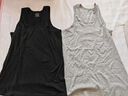 海澜之家背心男纯棉男士背心100%纯棉汗衫男宽松大码老头衫打底背心男保暖 100%纯棉-黑色/灰色(2件装) 4XL -190/115(190-210斤) 实拍图