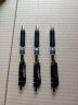 晨光（M&G）文具 K35 按动中性笔学生0.5黑笔签字笔商务子弹头考试专用水笔高颜值办公用品 黑色 12支/盒 实拍图