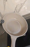京东京造 炒锅 白色麦饭石色不粘锅少油烟炒菜锅平底炒锅 电磁炉通用 32cm 实拍图