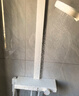 京东京造【国家补贴】白月光淋浴花洒套装奶油白大置物平台方管大顶喷喷枪 实拍图