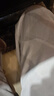 顶峰保罗（Dingfengbaoluo）休闲裤子男春夏宽松直筒垂感舒适阔腿裤运动卫长裤DDF04浅灰L 实拍图