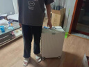 SOO行李箱多功能箱包拉杆箱学生大容量旅行密码箱皮箱杯架黑色24英寸 实拍图
