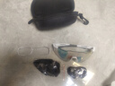 塔斯队长骑行眼镜无边框炫彩变色自行车护目镜户外运动专业防尘骑行装备 炫彩变色 日夜两用 白色框 实拍图
