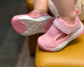 Skechers斯凯奇男宝宝凉鞋1-3岁儿童鞋子夏季小童网鞋防踢包头凉鞋302824N 女童/粉红色/PNK 25码 实拍图