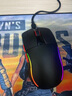 达尔优A950air鼠标轻量化设计3395芯片三模连接搭配全新防滑贴有线/蓝牙/2.4G无线电竞游戏鼠标男女礼物 暴怒熊-黑 实拍图