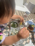 马库斯宝宝自主进食勺婴儿不锈钢短柄学吃饭训练辅食叉勺儿童餐具舔舔勺 黄油色升级款 实拍图