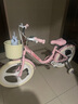 永久儿童自行车3-8岁小孩脚踏单车宝宝中大童女孩公主款童车 【萨摩耶】新品-升级一体轮 18寸 实拍图