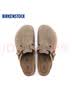 BIRKENSTOCK勃肯德国进口男女款涂油皮软底复古Boston包头拖鞋 棕色常规版1018147 44 偏大/请拍小一码 实拍图