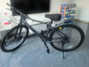 Jeep吉普公路自行车碟刹变速自行车男女学生公路车竞技代步车-RS730 RS730-直把-高级灰-铝合金 M码（适合身高165-185CM） 27速-健身通勤(进阶款) 实拍图