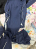 京东京造【10A抑菌】A类一等品50支纯棉情侣睡衣女男春家居服绀青 L 实拍图