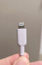 ANKER安克 充电线苹果mfi认证适用iphone11/12/13/14手机充电器3Atype-c转lightning快充数据线 1.8m紫 实拍图