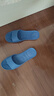 制三 中国台湾进口拖鞋男女情侣家居室内静音防滑防臭无味简约时尚EVA 宝石蓝 XL(全长约28.5cm/建议41-43码穿) 实拍图