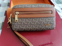 金利来女士手包2025新款手拿包女式品牌钱夹高档奢侈长款钱包 棕咖色【可放手机】200*120*65mm 实拍图