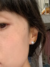 京润珍珠耳饰浅愿925银淡水珍珠耳钉女简约百搭送女友生日实用礼物 实拍图