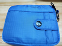 熊游客多功能金属扣零钱包尼龙防水卡包男女钥匙迷你袋挂包男ins斜跨包 天蓝 实拍图