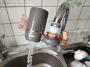 美的（Midea）净水器水龙头过滤器家用自来水滤水器直饮前置过滤器厨房卫生间通用除水垢除余氯双出水可清洗滤芯 一机五芯【四年免换芯】 实拍图