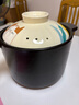 美厨（maxcook）陶瓷煲砂锅 汤锅炖锅养生煲 手工彩釉耐干烧4.5L MCTC1488 实拍图