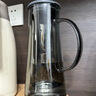 苏泊尔家用便携锥形杯子具带把耐高温单层玻璃凉水壶瓶1.4L烟灰KC14KA10 实拍图