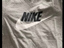 耐克(NIKE)男短袖T恤 纯棉 运动休闲 经典简约AR5005-063调暗灰M 实拍图