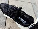 回力（Warrior）官方男鞋夏季透气网鞋男士运动鞋网眼镂空休闲跑步鞋子男黑白43 实拍图