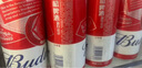 百威啤酒TOP淡色拉格450ml*18听整箱装新老包装交替发货  实拍图