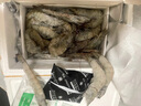 禧美海产 厄瓜多尔巨无霸白虾 去冰净重3斤 30-40只/kg 盐冻大虾 海鲜水产 实拍图