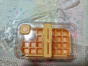 【出口转内销】按压冰块模具冰格家用食品级制冰盒冰箱制冰神器 【芒果橙56格】双层套装 赠冰铲 实拍图