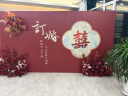 智汇订婚布置全套摆件装饰KT背景板回门宴套装气球布置婚宴用品大全 琴瑟和鸣kt板+迎宾牌 酒店装饰【当/次日达】一套购齐 实拍图