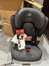 宝得适Britax凯迪骑士isize儿童安全座椅isofix3岁-12岁侧撞系统 凯迪骑士isize极空灰-原装进口 实拍图